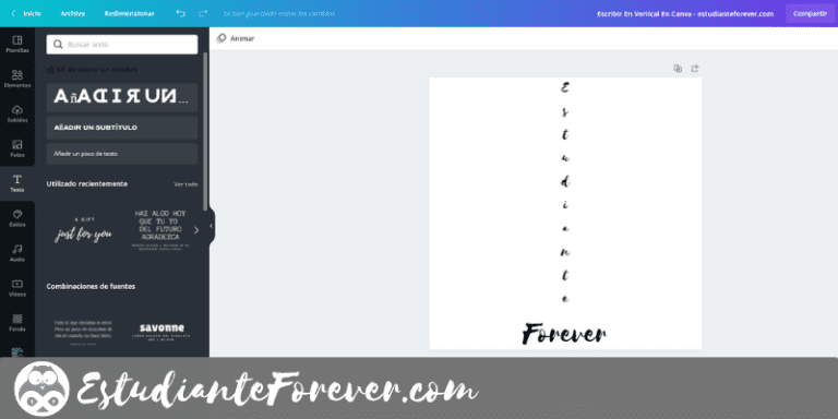 escribir-en-vertical-en-canva-estudianteforever